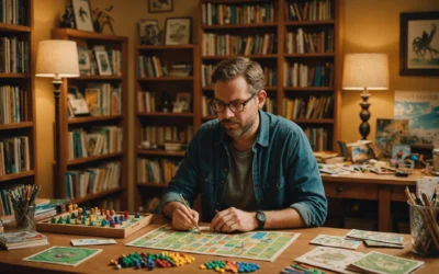 Comment créer et dessiner un univers de jeu de société original ? 