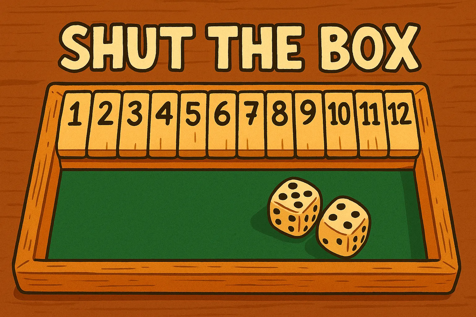 Règles du Shut the box