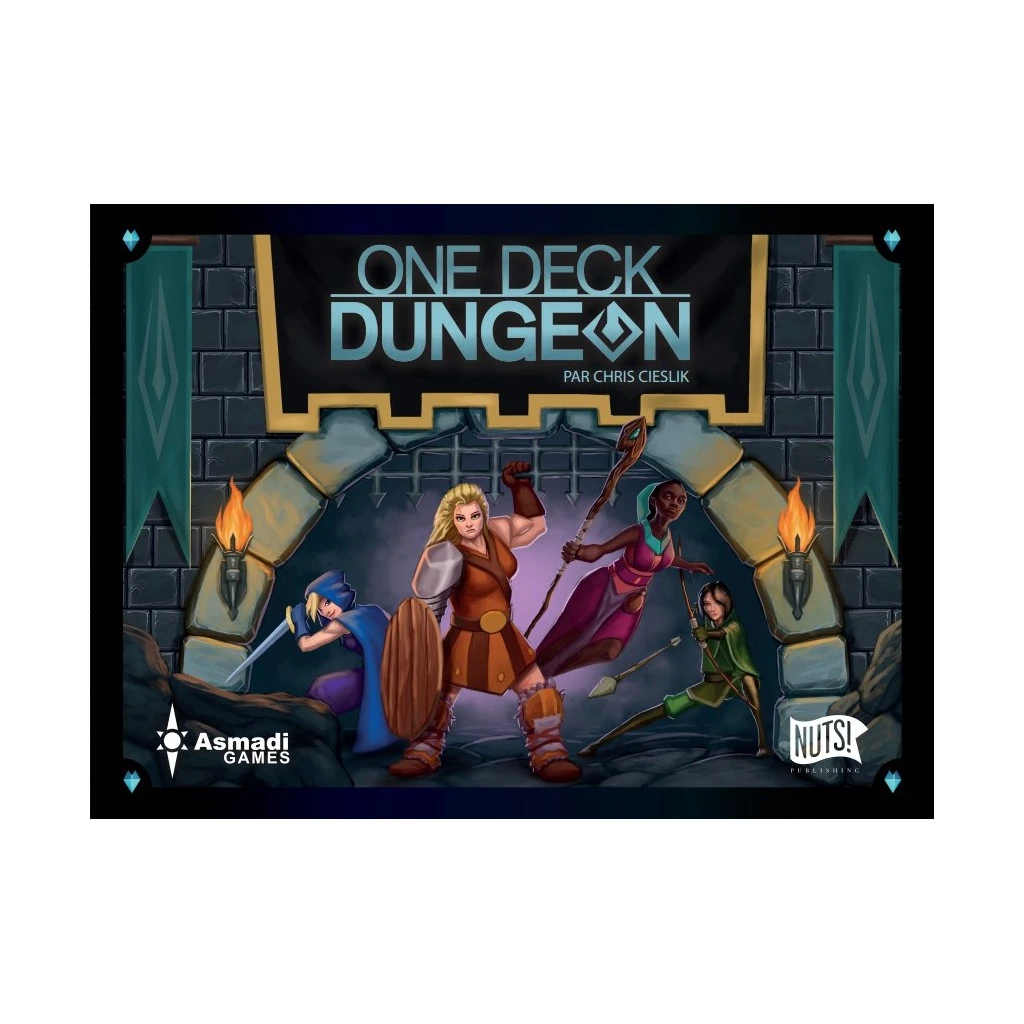 Le jeu One Deck Dungeon