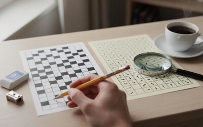 Quelle est la différence entre les mots croisés et les mots fléchés ?
